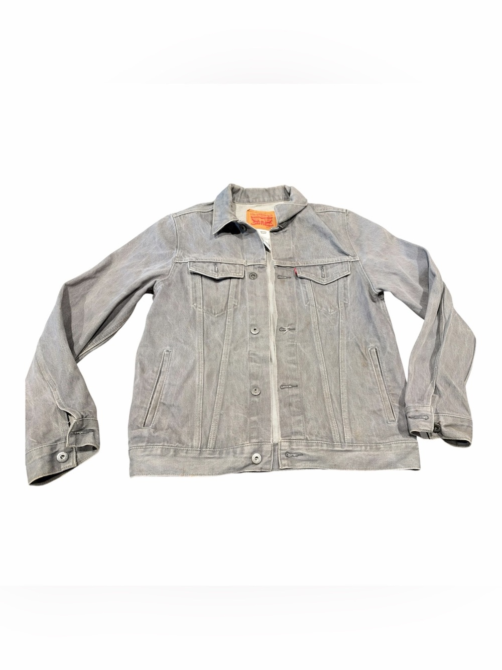 Levi’s Casual Jean Jacket grey color Kid’s Size XL (13/15yrs